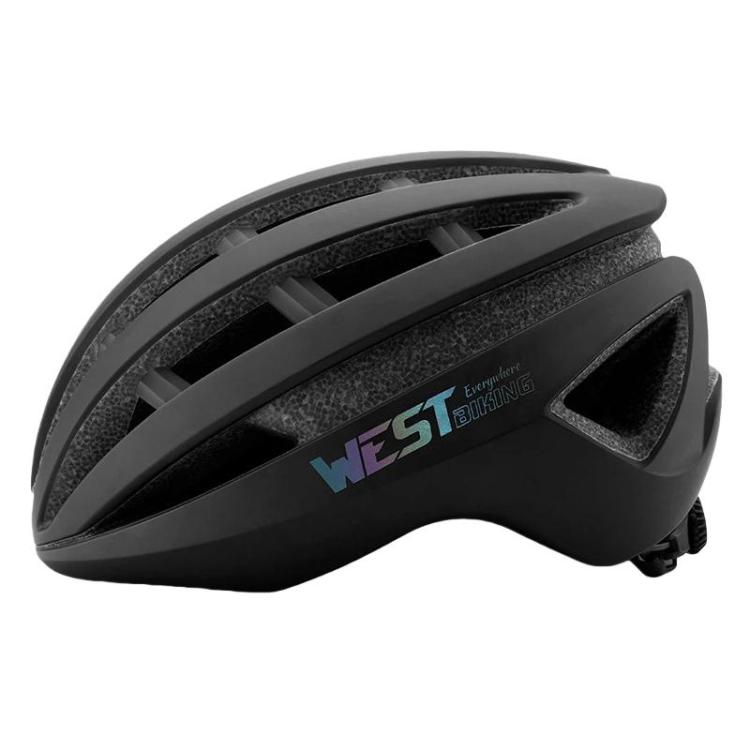 WEST BIKING Outdoor Cycling Helmet Men Women Mountain / Road Bike Safety Helmet, Size: 58-61cm(Black)