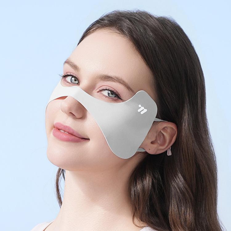 WEST BIKING Outdoor Sun Protection Face Mask Eye Protecting Ice Silk Seamless Butterfly Mask, Size: One Size(Gray)
