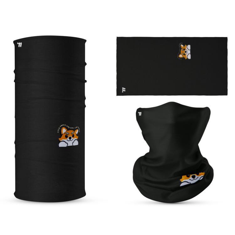 WEST BIKING Sports Sun Protection Neck Protector Cycling Dust Mask(Black Fox)