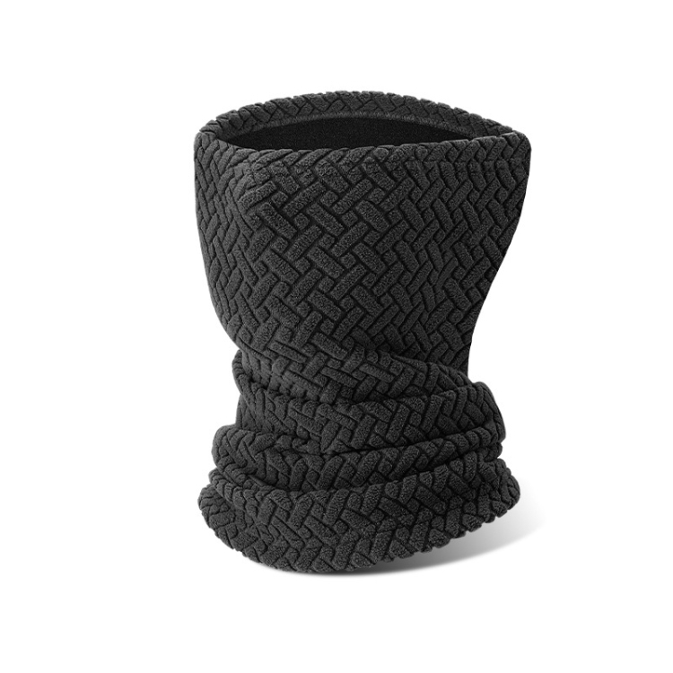 WEST BIKING Winter Fleece Thickened Windproof Warm Cycling Mask(Black)