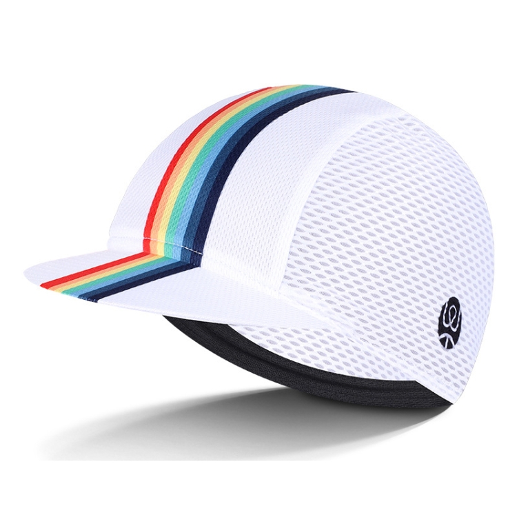 WEST BIKING YP0201298 Summer Outdoor Riding Breathable Sunscreen Hat, Size: Free Size(Rainbow White)
