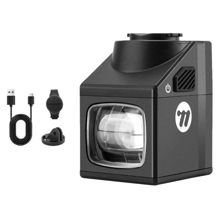 WEST BIKING YP0701501 Bicycle Front Light With Cut-Off Line IPX4 Waterproof High-Brightness Night Riding Light(Black)