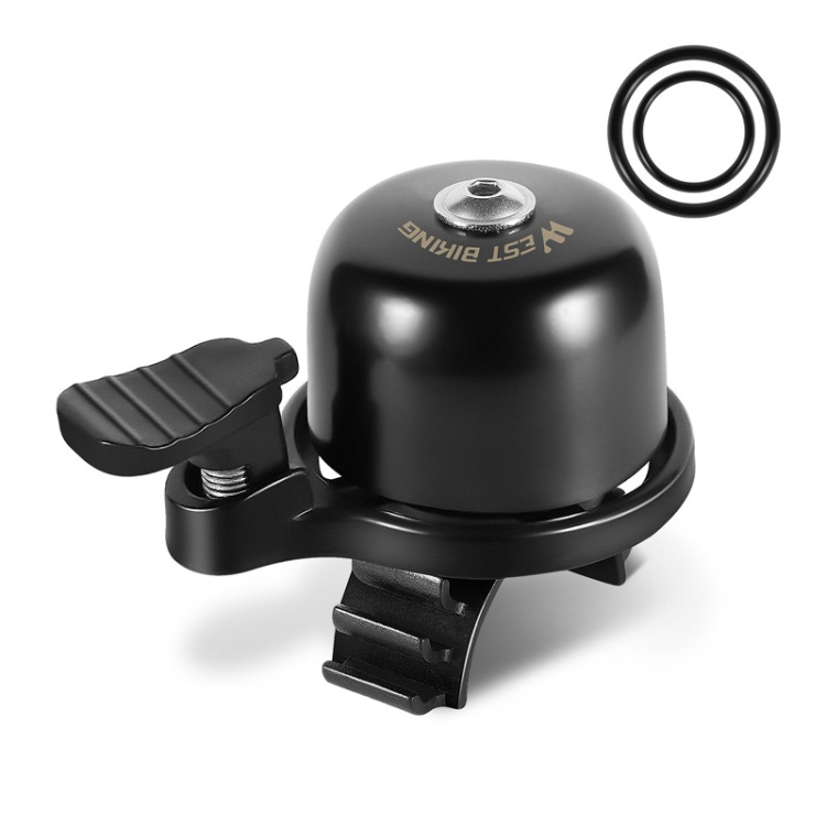 WEST BIKING YP0706048 Bicycle Copper Bell Mountain Bike Mini Bell(Black)