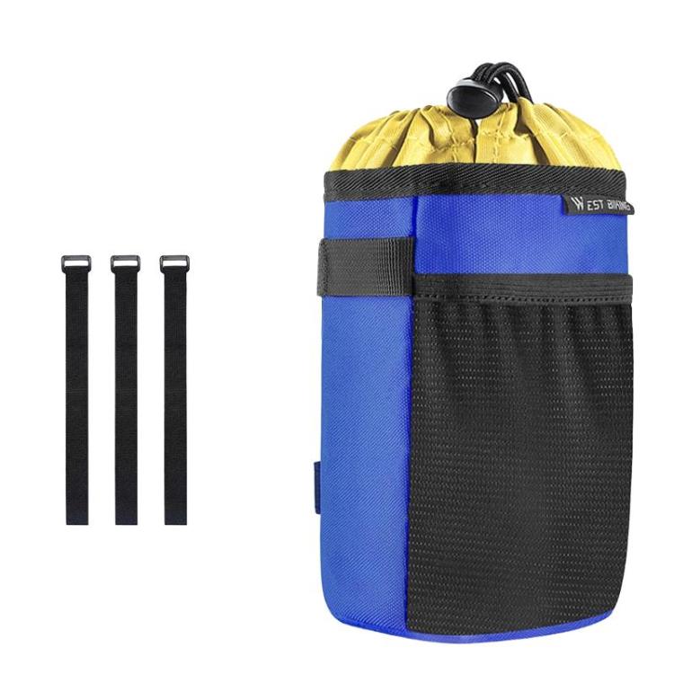 WEST BIKING YP0707411 Bicycle Large Capacity Insulated Water Bottle Bag Sports Cycling Bag(Blue)