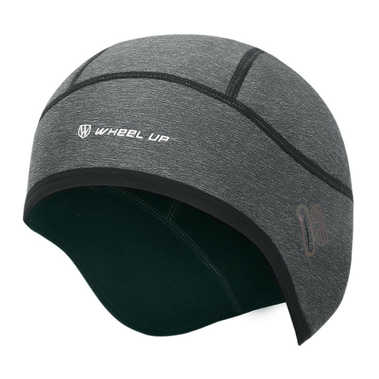 WHEEL UP 7255 Ooutdoor Warm Skiing Cycling Headgear Hiking Hat, Color: Deep Gray (with Hole)