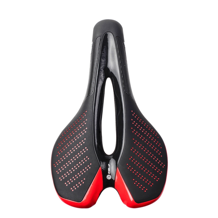 Wheel Up Bicycle Seat Saddle Mountain Bike Road Bike Bicycle Seat Cushion Riding Equipment Accessories(Red)