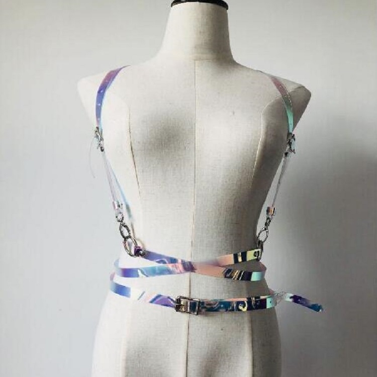 Women Braces + Waistband Integrated Personality Clothing Accessories(Colorful)