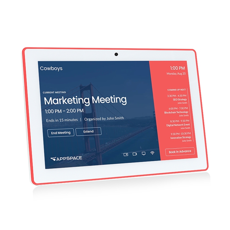 X101 10.1 inch Android OS Commercial Tablet PC RK3288 2GB+16GB(White)