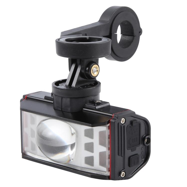 XA-337 2000LM Super Bright LED Bicycle Headlight(Black)