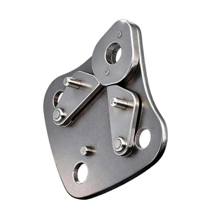 XINDA Continuous Belay System Diverter 304 Stainless Steel Rope Connector for Adventure Parks, Zipline, Vi Ferrata, and High Ropes Courses(XD-Q9754)