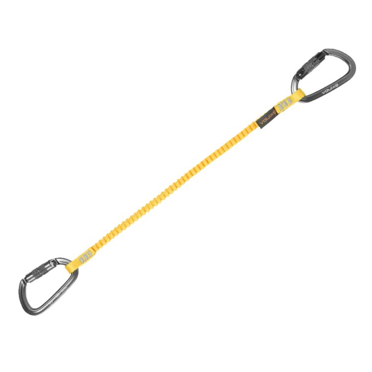 XINDA XD-A9561 Outdoor Mountain Climbing Equipment Anti-Loss Telescopic Buckle Elastic Rope, Style: 2 Automatic Locks