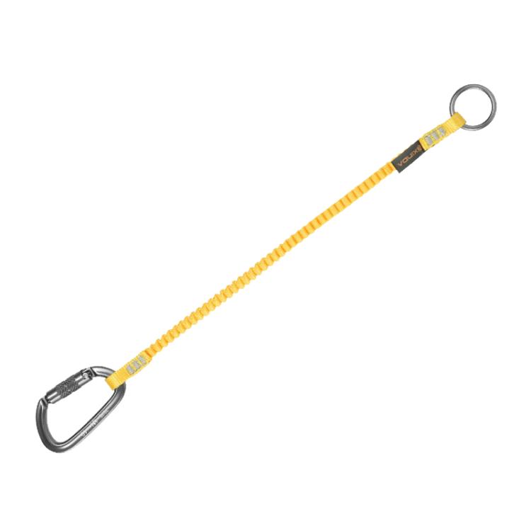 XINDA XD-A9561 Outdoor Mountain Climbing Equipment Anti-Loss Telescopic Buckle Elastic Rope, Style: Automatic Lock+Large Ring