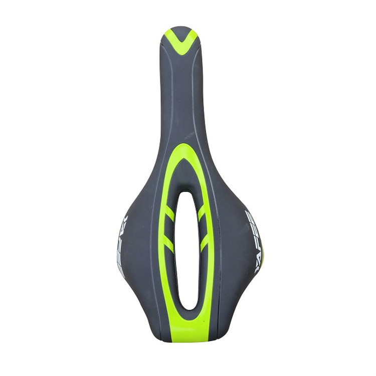 YAFEE Mountain Bike Saddle Mountain Bike Seat Hollow Bicycle Seat(Green)