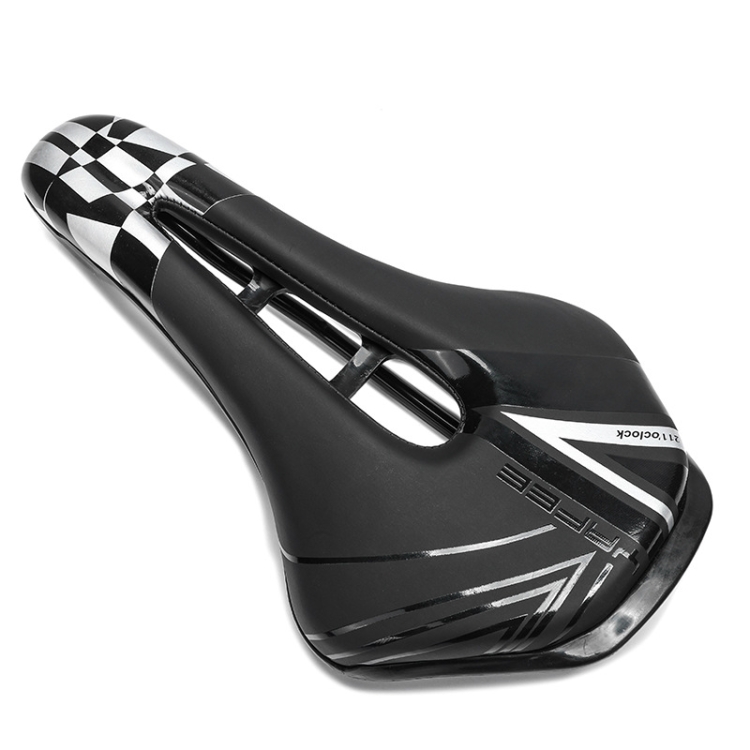 YAFEE YF-1128 Bicycle Seat Saddle Mountain Bike Seat(Silver)