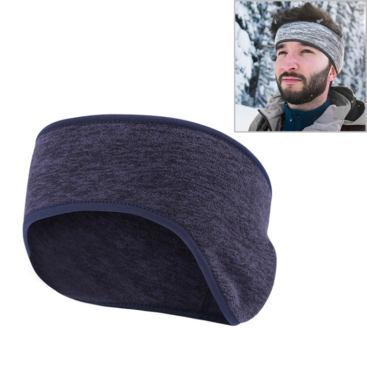 YIPINU JE-B Winter Riding Turban Sports Warm Ear Protection Headband(Sapphire Blue)
