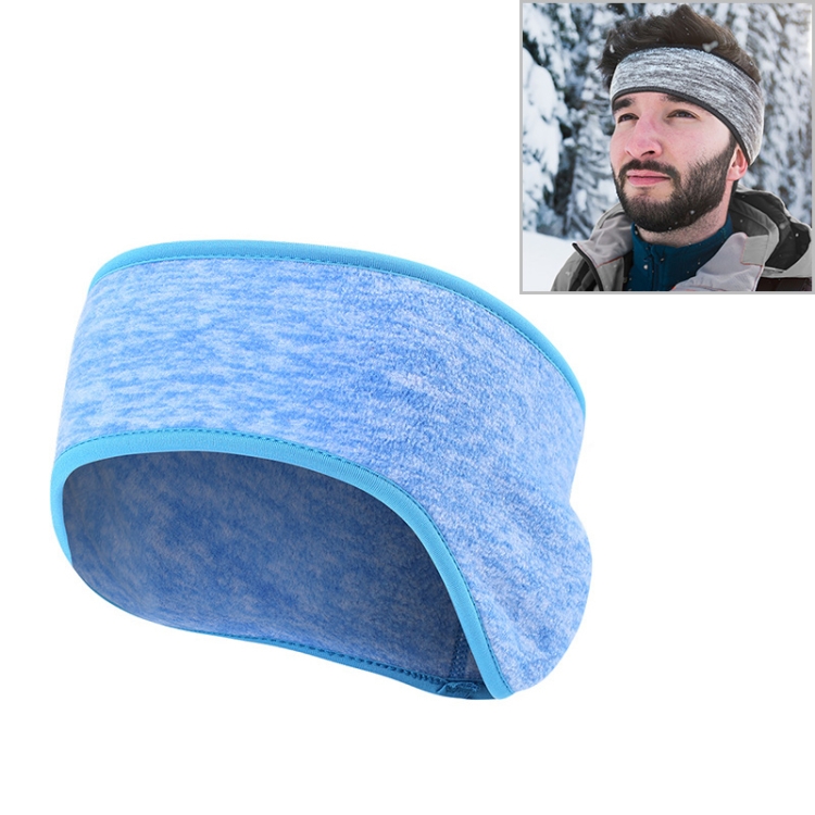 YIPINU JE-B Winter Riding Turban Sports Warm Ear Protection Headband(Sky Blue)