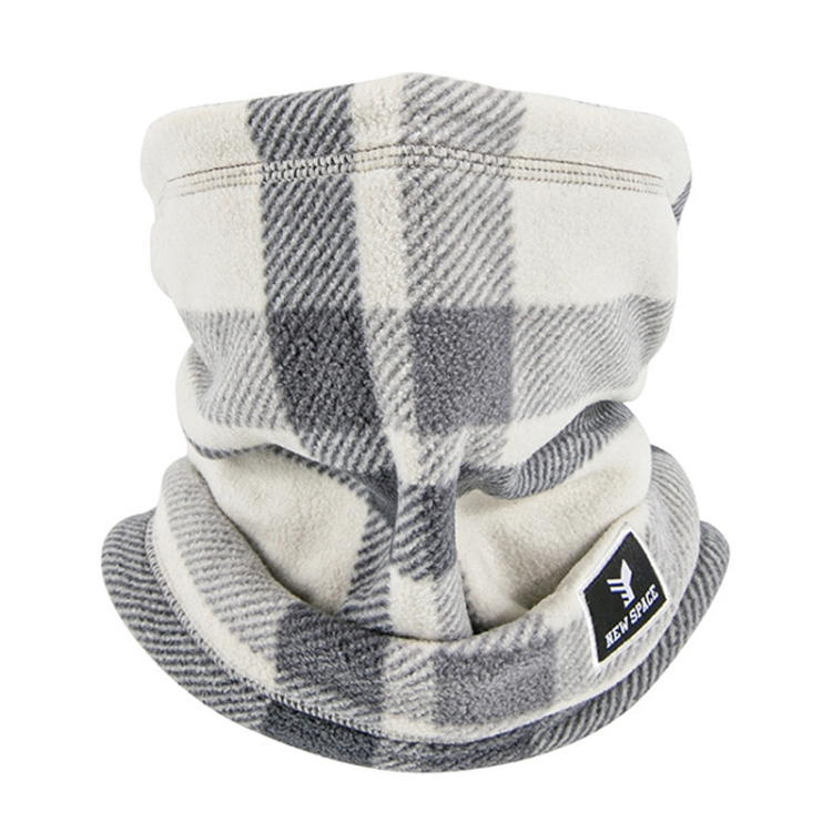 YIPINU YPU-2 Autumn / Winter Warm Outdoor Cycling Windproof Fleece Bib, Size: Free Code(Gray)