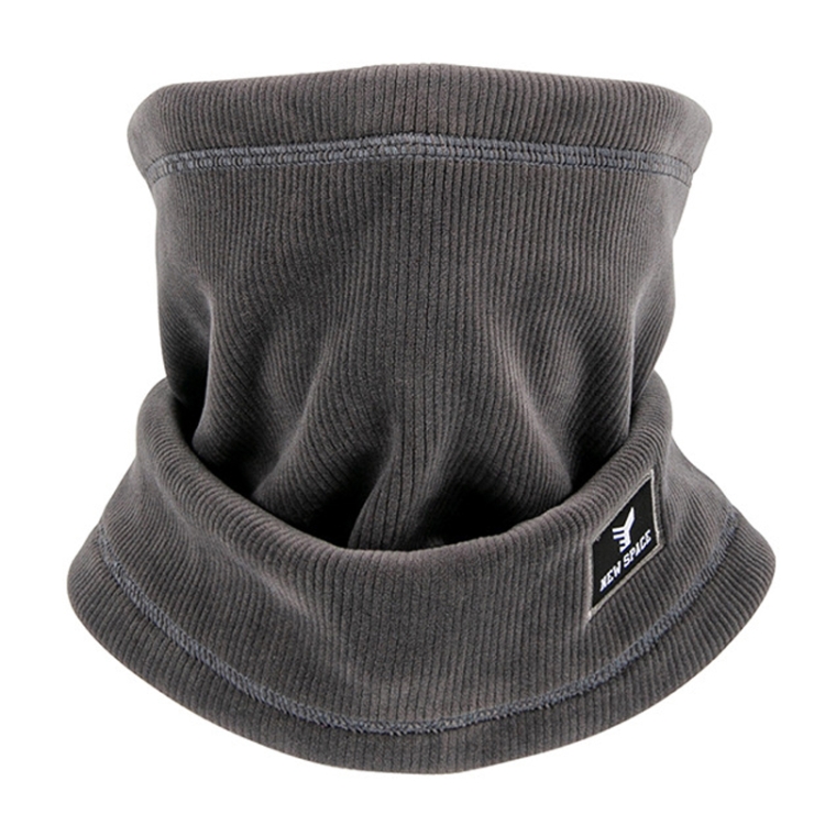 YIPINU YPU-3 Autumn/Winter Cold-proof Collar Outdoor Windproof Riding Mask, Size: Free Code(Deep Gray)