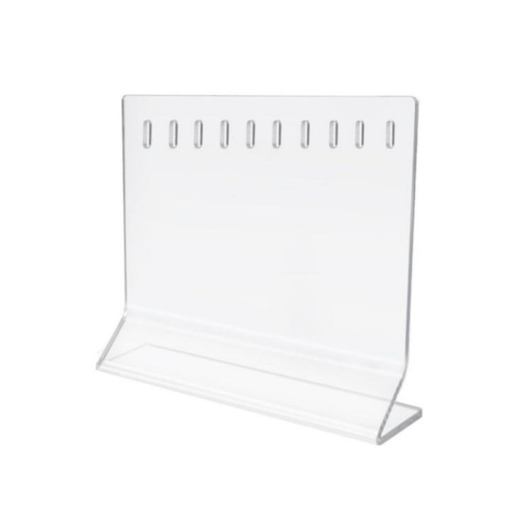 YX220 10-Hole Acrylic Fishing Lure Display Stand Lure Accessories Organizer