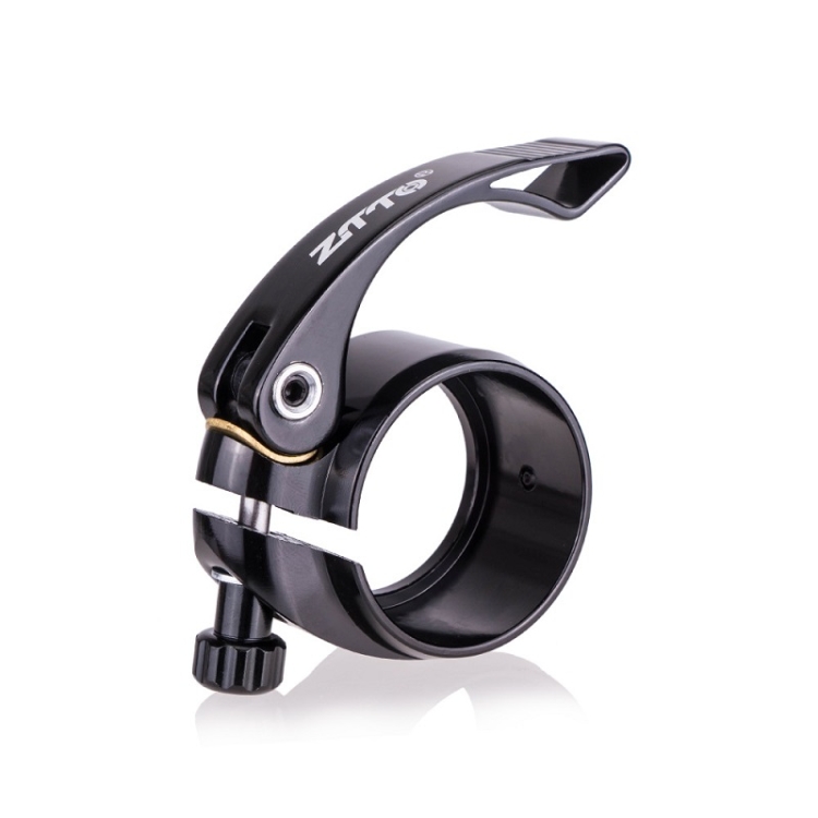 ZTTO Folding Bicycle Seatpost Clamp Retrofit Accessories, Color: 40.8mm (Black)